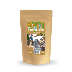 Freshcoffee Cremá Gold 1kg., 100% Arabica, Geröstet am: 21.10.2026